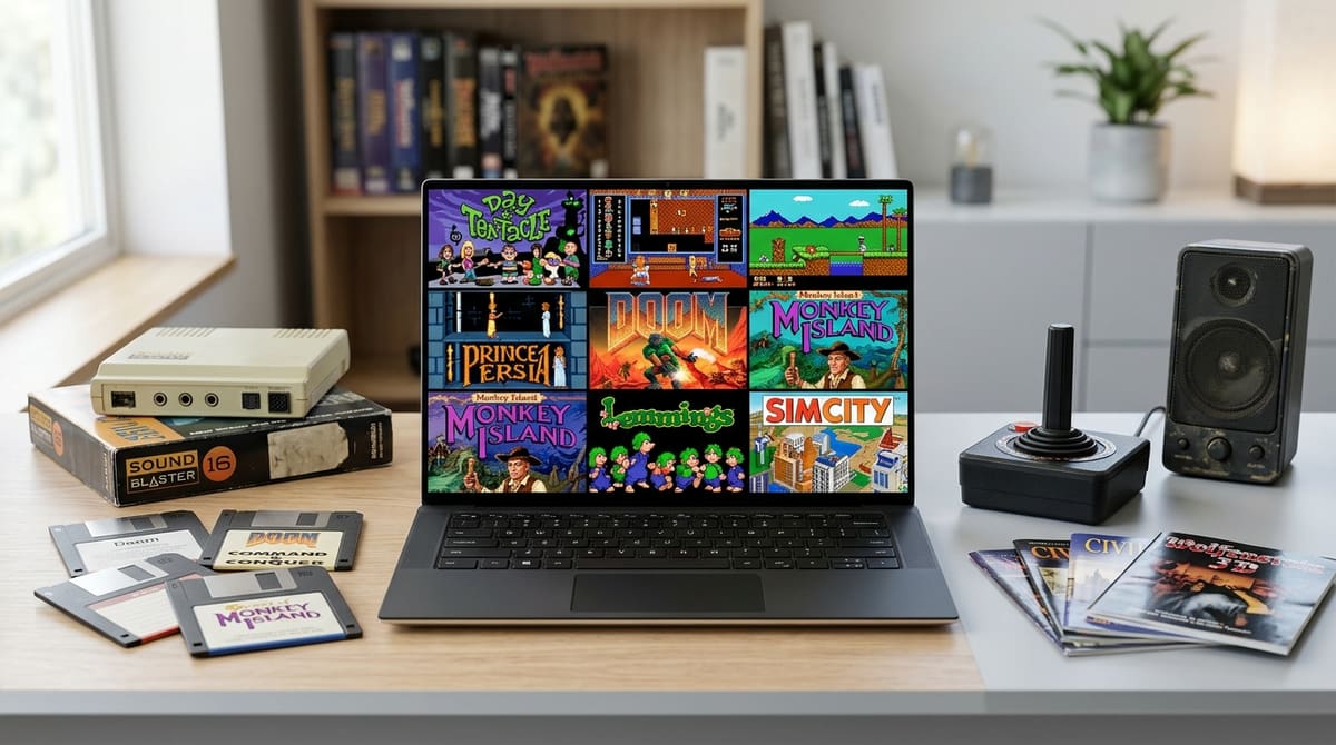 Alte DOS-Spiele: Top PC-Klassiker im Rückblick
