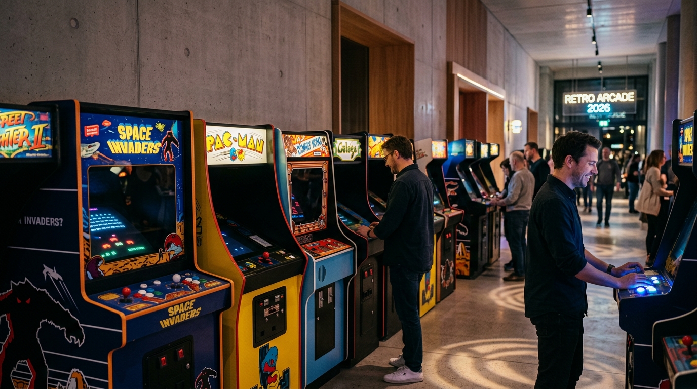 Arcade-Automaten Geschichte: Retro-Spielhallen[2026]