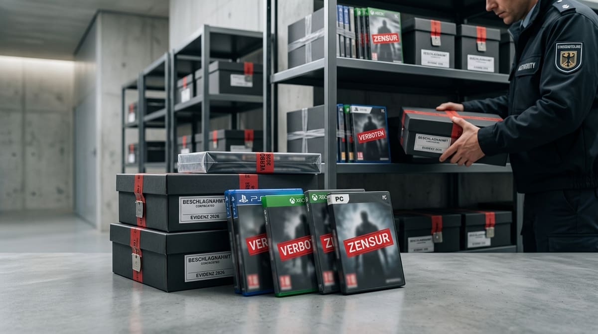 Beschlagnahmte Videospiele: Die Verbotsliste für 2026