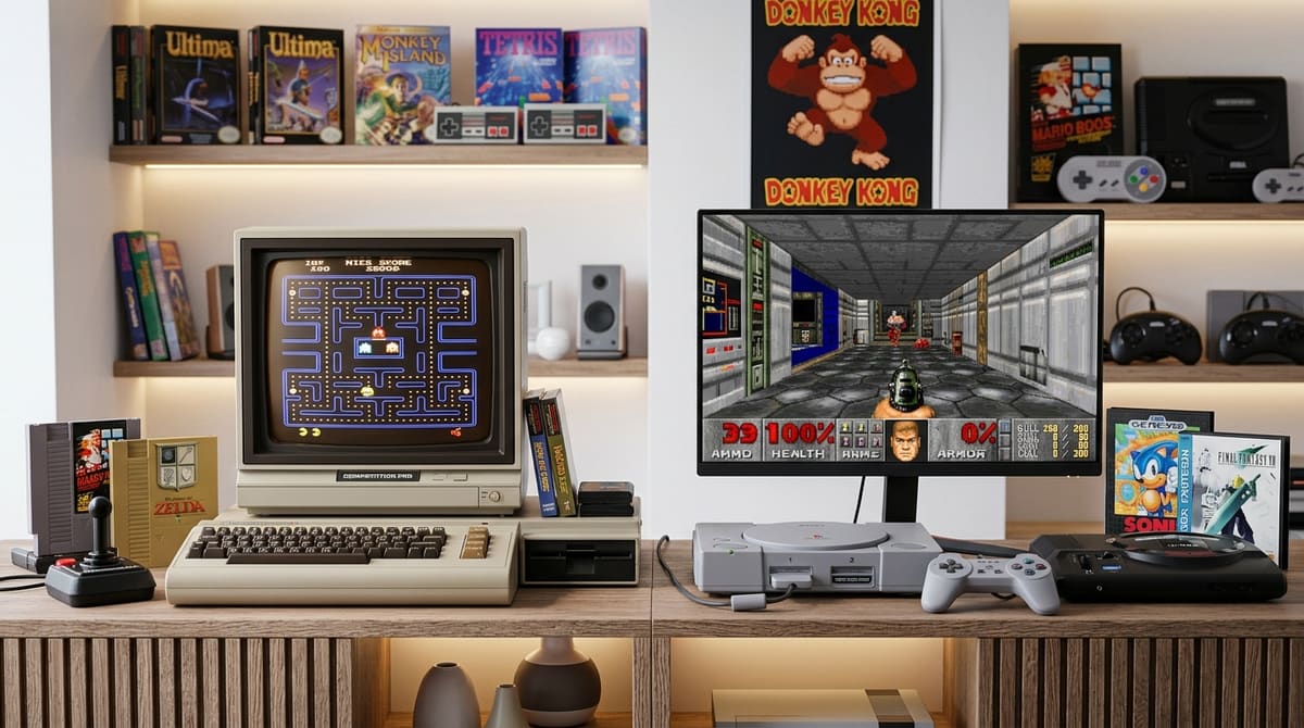 Erste Computerspiele 80er & 90er: 15 Meilensteine[2026]