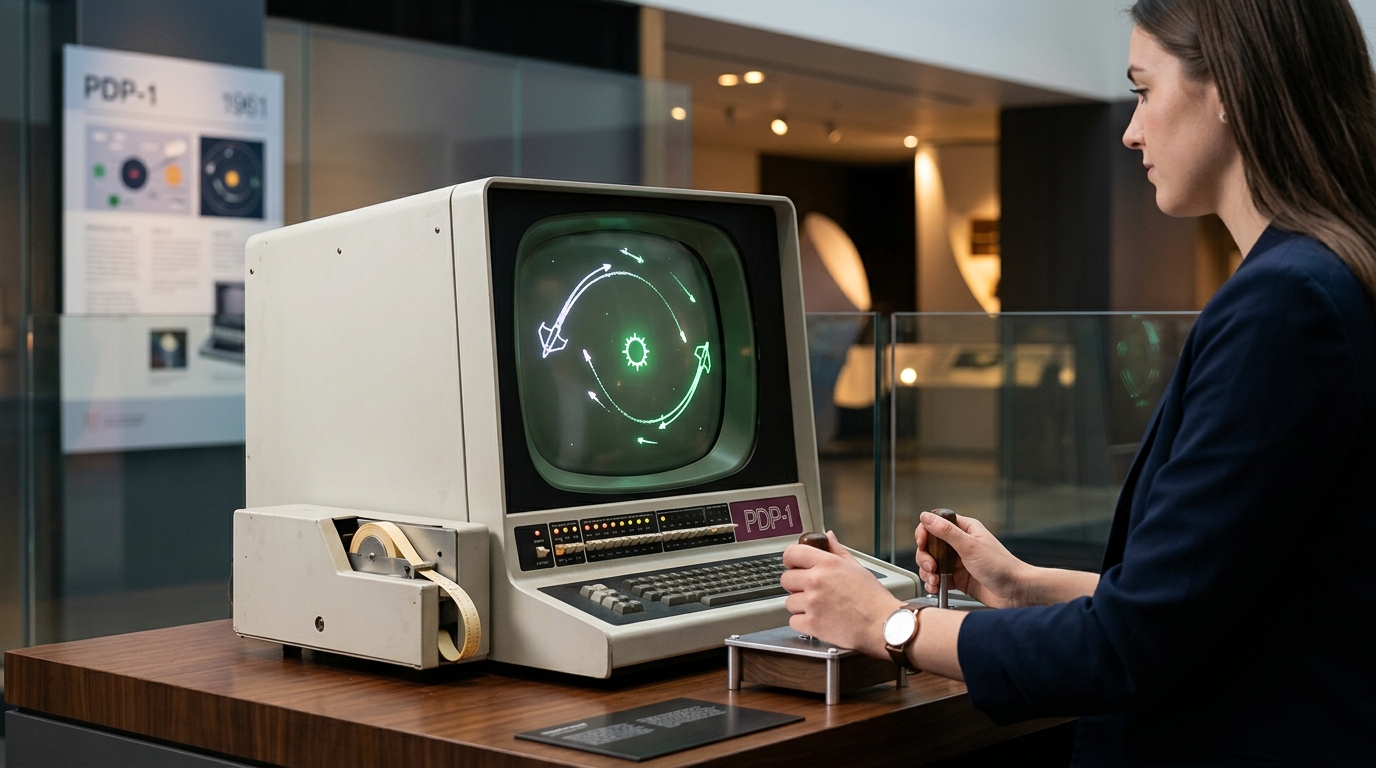 Spacewar 1961: Das erste PDP-1 Computerspiel[2026]